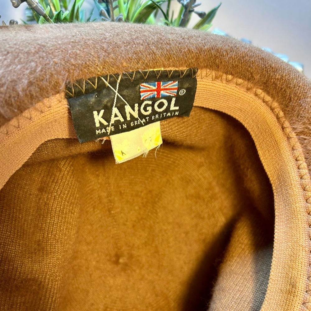 VNTG Kangol Brown Wool Hat - Picture 2 of 12